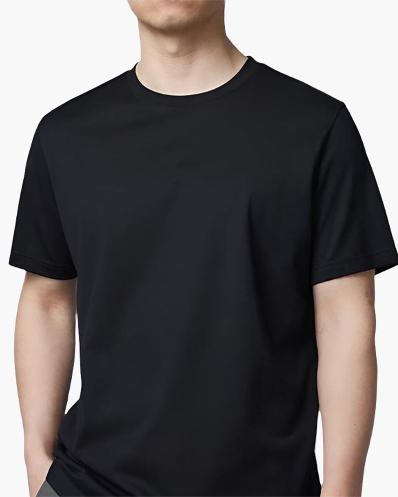 Verfeinertes solides T-Shirt